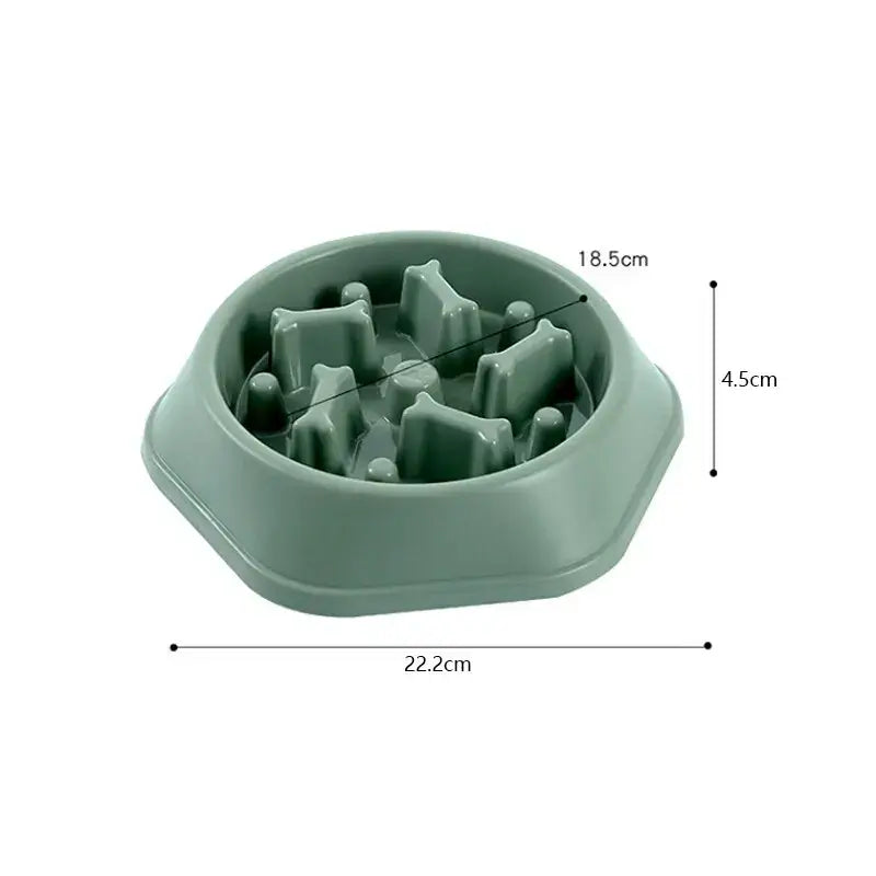 Slow Feeder Pet Bowl - Prevents Bloat & Improves Digestion