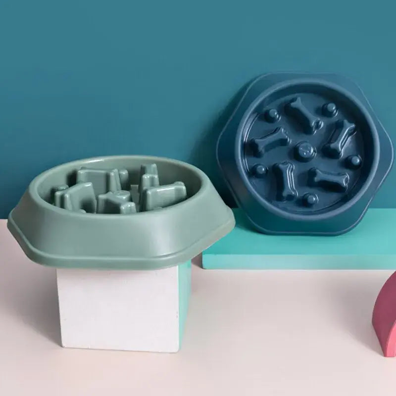 Slow Feeder Pet Bowl - Prevents Bloat & Improves Digestion