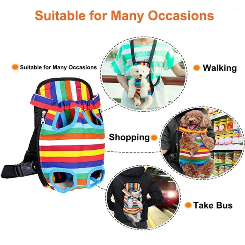 Pet Breathable Travel Backpack-Airline Approved carrier for Cats and Dogs